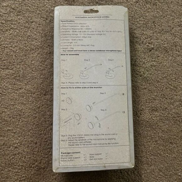 Dynamic Sound Multimedia Microphone System NOS - Picture 4 of 5